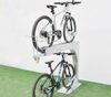 Porte-vélos en acier au carbone multiple de support moderne extérieur commercial