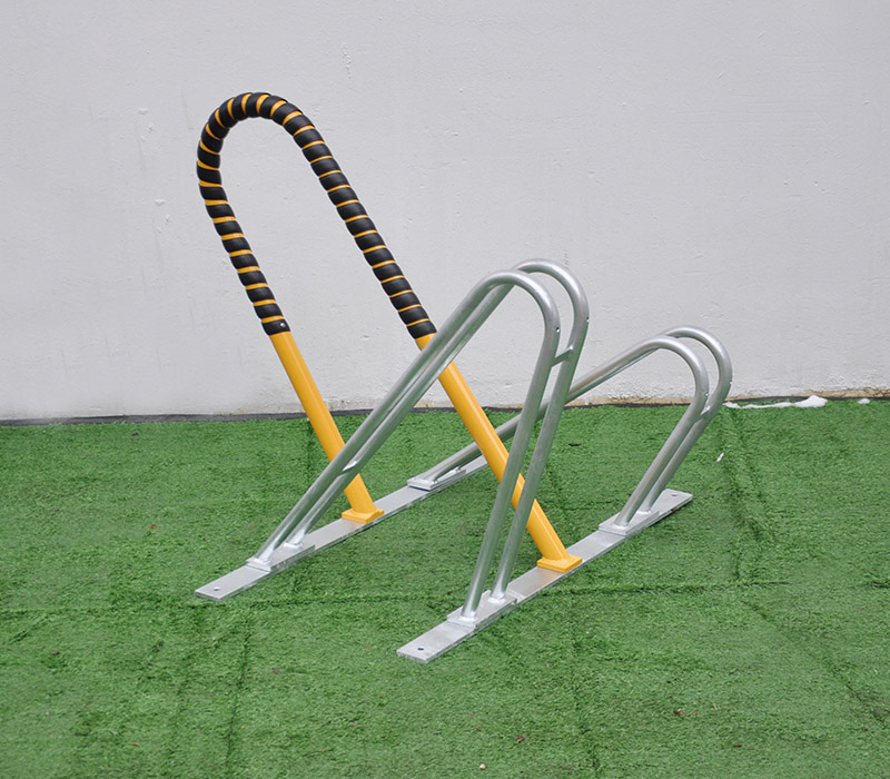 Support de sol multiple fixe Street Classic pour 2 vélos