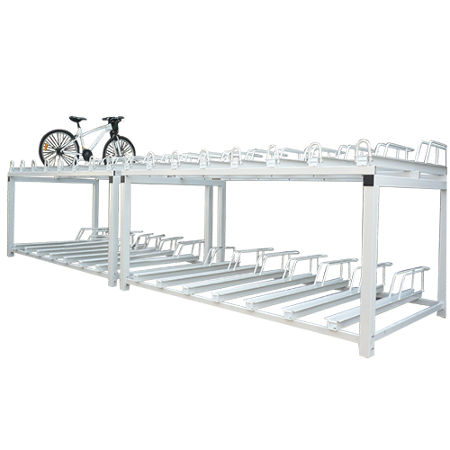 Exportateur de support de support de vélo à deux niveaux de Decker à double empilage