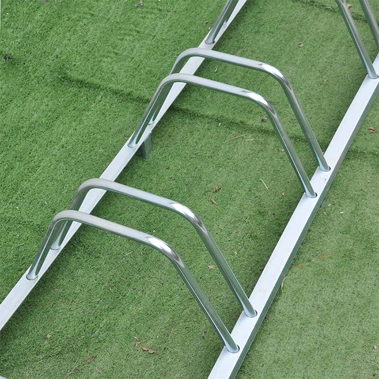 Support de porte-vélos simple commercial de type nouveau en acier populaire