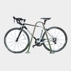 Support latéral de support d'affichage de cycle de rue de plancher de forme de V pour le stationnement de vélo