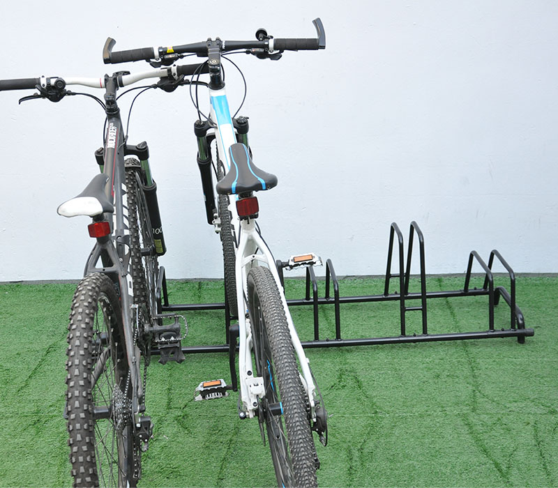 Plancher Haut Bas Revêtement en Poudre Parking 5 Vélos Racks pour Vélos