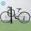Support de vélo unique en acier inoxydable de haute qualité pour le sol de l'école