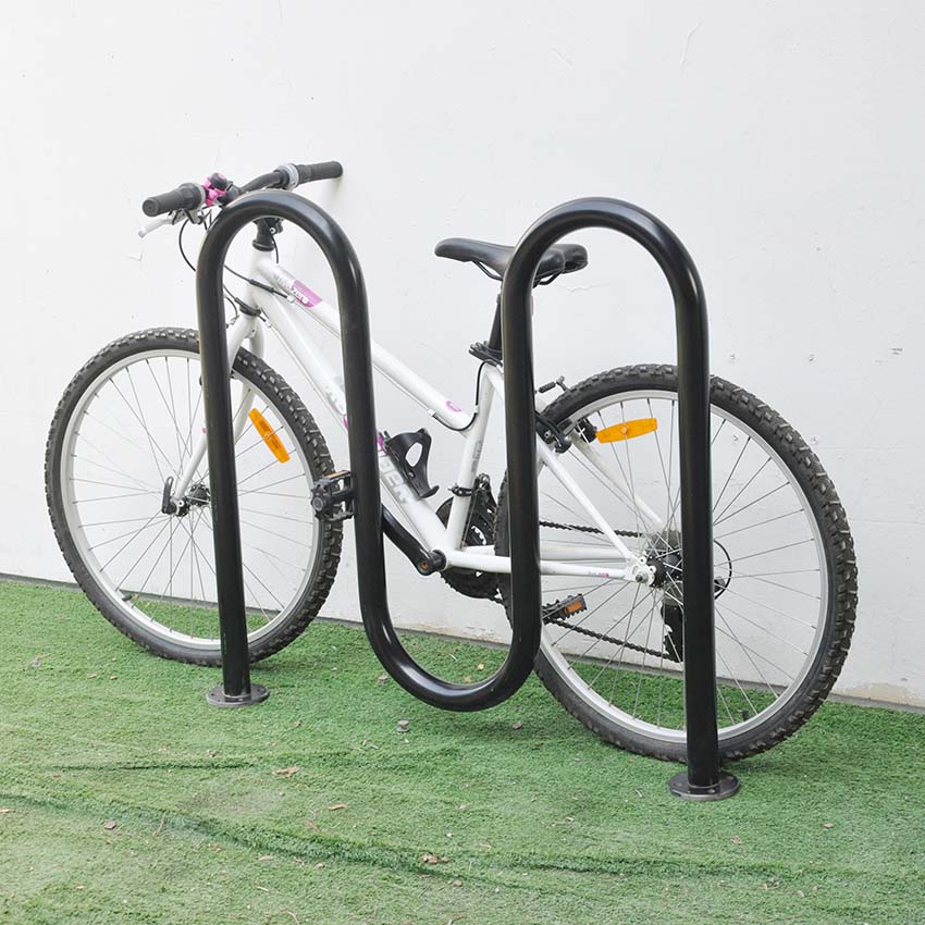 Support de support de stationnement de type vélo à main à vélo commercial