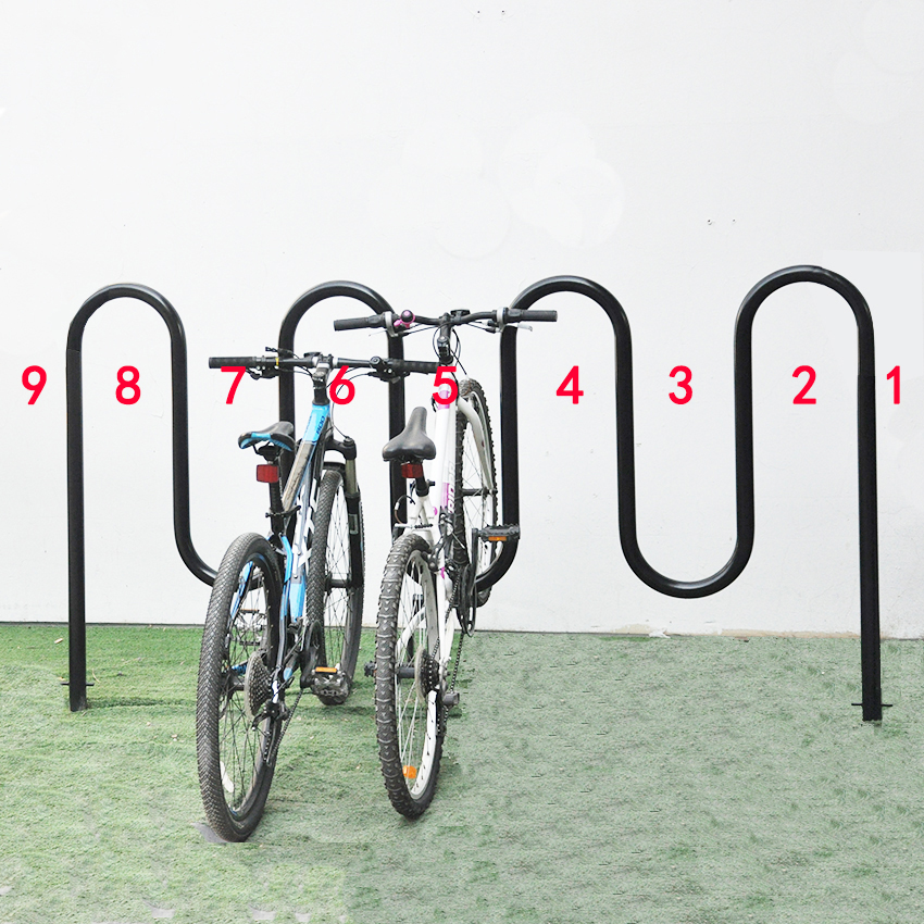 Systèmes compacts de support de stockage pour enfants de bicyclette de jardin verrouillable de garage