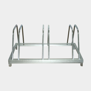 Nouveau Design Sliver Anti-vol 3 Niveaux Vélo Parking Rack à Vendre