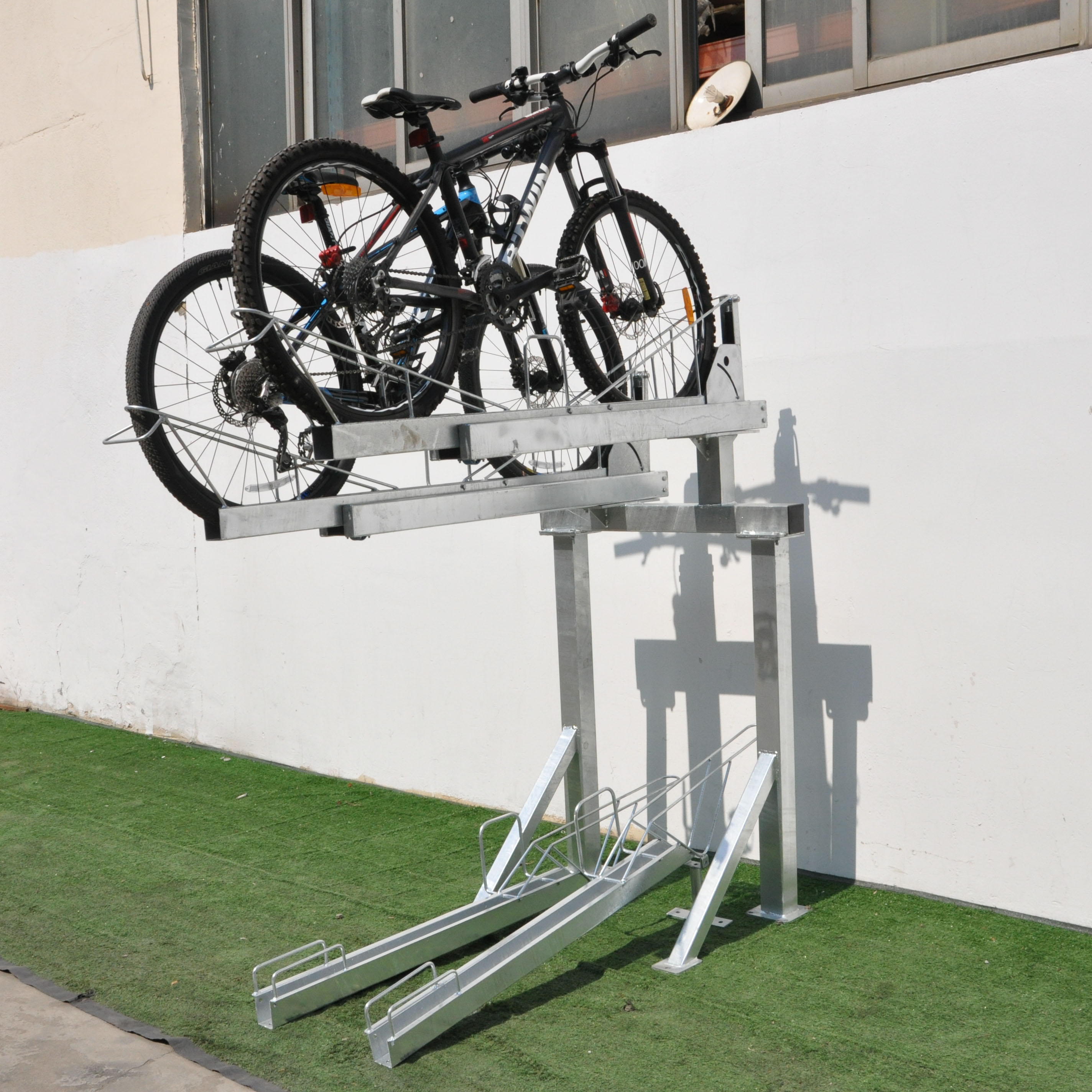Fournisseur de supports de porte-vélos multiples à double couche de pile en provenance de Chine