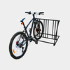 Porte-vélos à grille réglable en alliage d'aluminium multifonctionnel pour affichage de 6 vélos