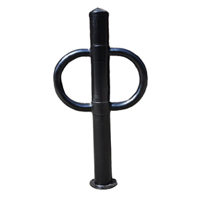 Borne de vélo à double oreille professionnelle en acier au carbone pour Compus