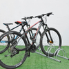Solutions de stockage de porte-vélos horizontaux double face en métal vtt