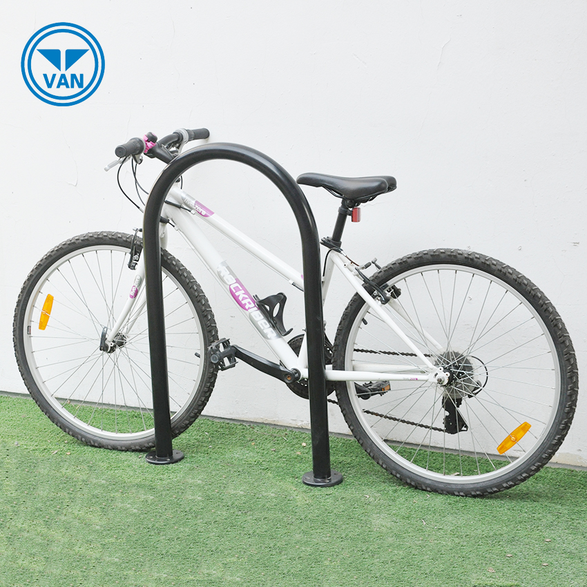 Support de vélo personnalisé en acier petit support de rack de style U sécurisé