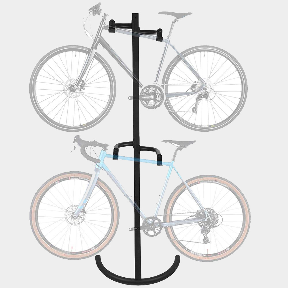 Shop Freestanding Gravity Bike Store Présentoir Accueil Deux Vélos Rack