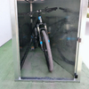 Casier à vélo multi-capacité en acier inoxydable pour le stockage et le ramassage